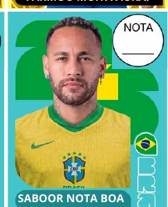 Figurinha SABOOR NOTA BOA